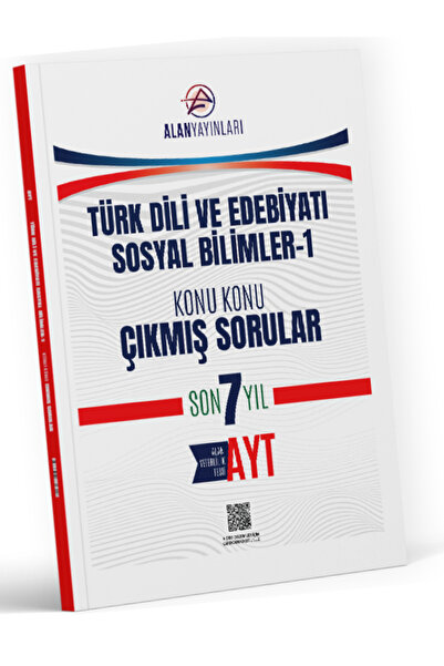 Alan Yayınları Alan 2025 AYT Konu Konu Türk Dili ve Edebiyatı Sosyal Bilimler...