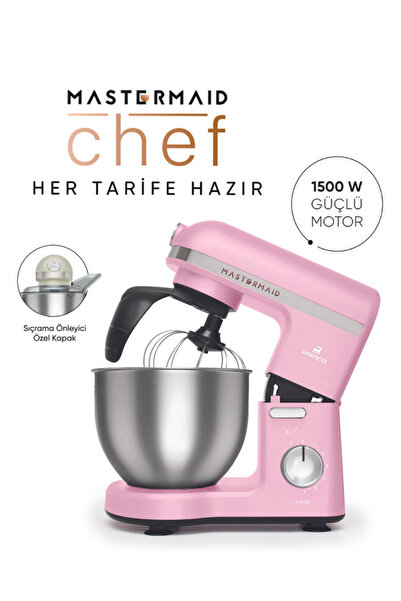 Karaca Hamur Yoğurma MİKSER & Karıştırıcı Püre Çırpma 5LT Mutfak Şefi PRO Çif...