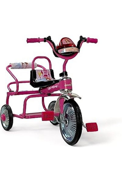 ALBADER Tricycle for Kids With 2 Seats, Toddler Bike for 2-8 Years, Kids Tricycles Kids Balance Bike