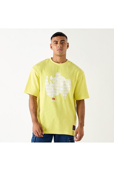 ECKO Unltd Printed Crew Neck T-shirt With Short Sleeves