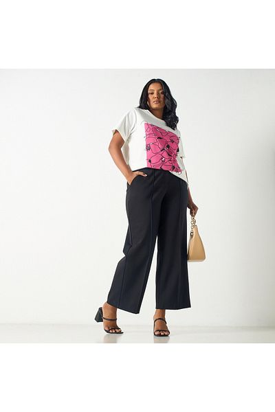 Ulla Popken Regular Screen Tee