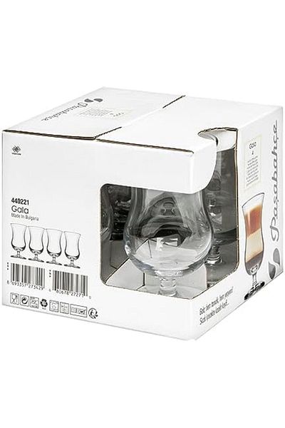 STOREMAX Ntwork 4-Piece Tea & Soft Drink Glass Set Gala 440221 Art 1087243