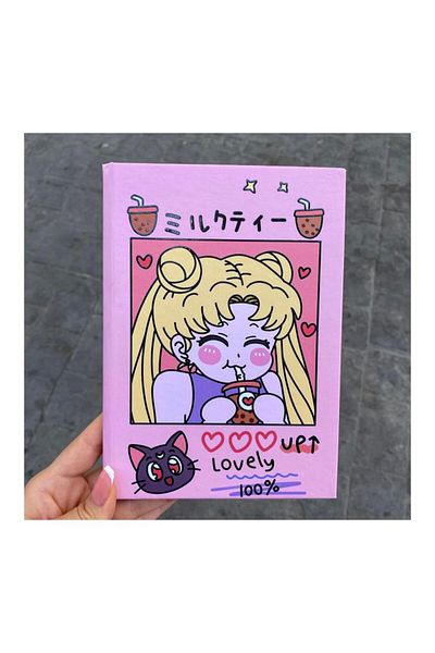 Karakedi Sailor Moon Usagi Lovely Juice - Τετράδιο Anime