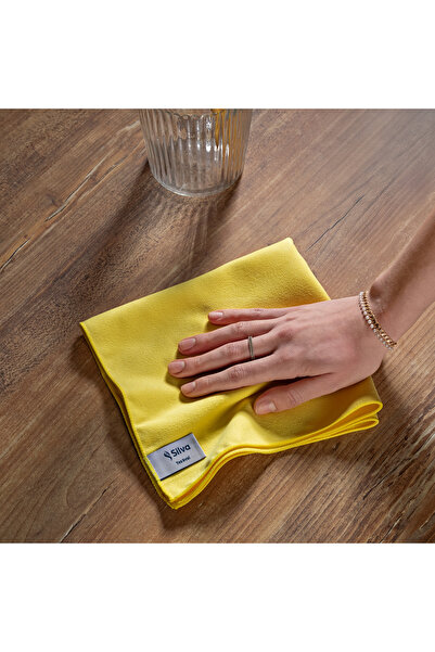 Silva Mikrofiber Klasik Üçlü Temizlik Bezi (MUTFAK, TOZ VE CAM)