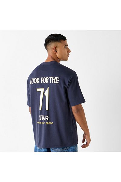 Starter Slogan Print T-shirt With Short Sleeves