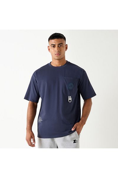 Starter Typographic Print T-shirt With Short Sleeves