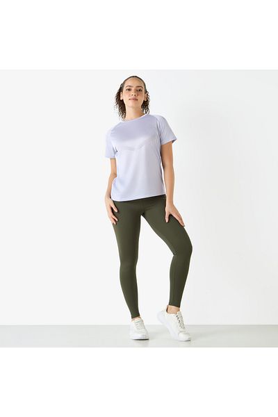 Kappa Logo Print T-shirt With Raglan Sleeves And Crew Neck