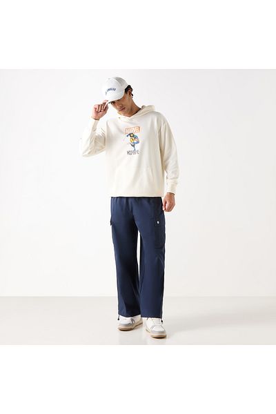 SP Characters WASHED OVERSIZE HOODIE