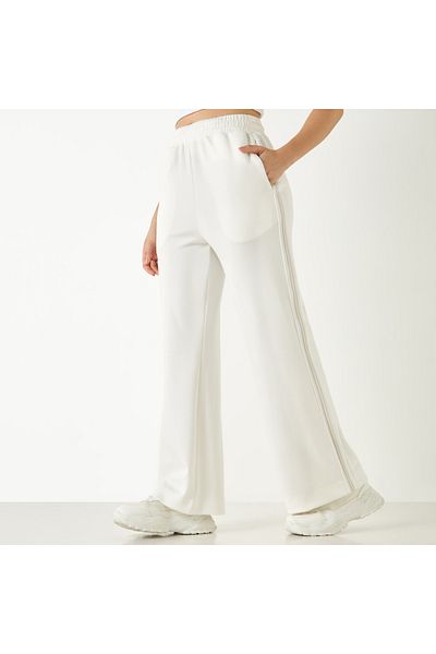 Kappa Panelled Joggers With Elasticated Waistband And Pockets