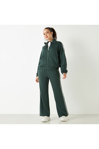 Kappa Panelled Joggers With Elasticated Waistband And Pockets
