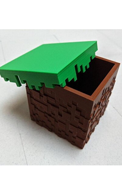 CNQR Minecraft Çim Blok Dekor Yeşil 11cm CNQRKGMF4795