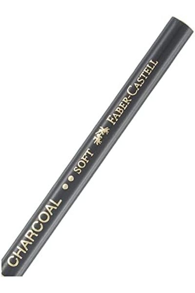 STOREMAX Ntwork Pitt Monochrome Natural Charcoal Pencil, Black Soft Art 1087243