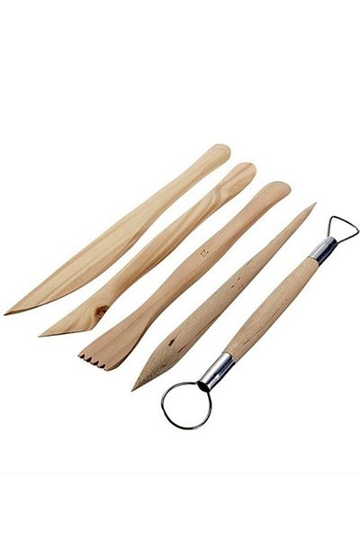 Oyun ve Sanat 5-Piece Wooden Accessory Set - Modeling Pen
