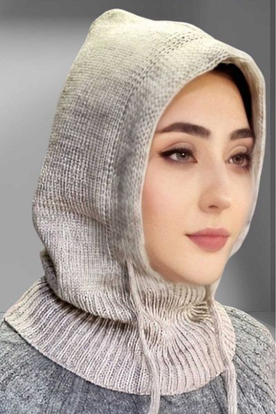 Trenderrs Balaclava Corded Knitwear Knitted Beanie Cap