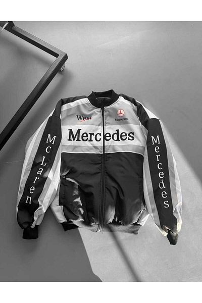 Gameyal Unisex Oversize Mercedes Bomber Jacket