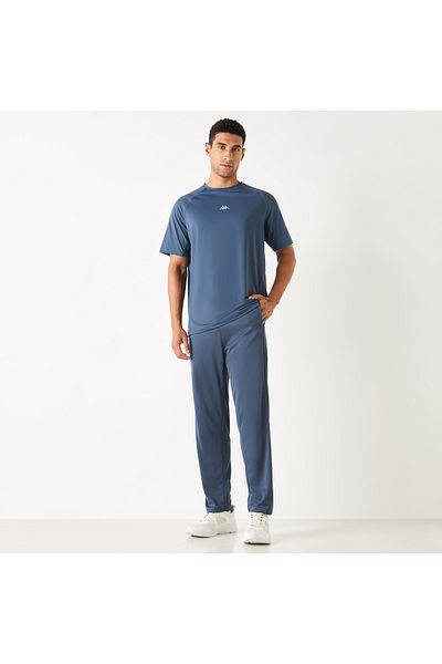 Kappa Panelled Track Pants With Drawstring Closure And Pockets