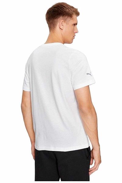 Puma Ανδρικό μπλουζάκι Bmw M Sport 612314 -02 Λευκό