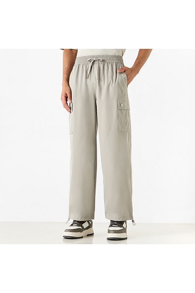 Starter Drawstring Detail Pants With Pockets