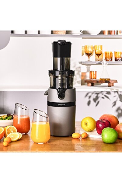 Karaca Yavaş Sıkım Katı Meyve Sıkacağı-mutfak Tartısı Hediyeli