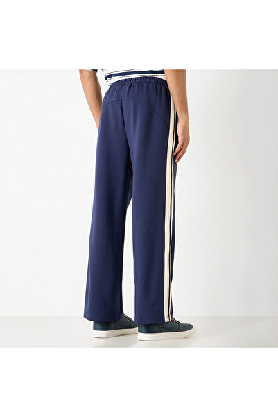 Starter Stripe Detail Track Pants With Drawstring Closure