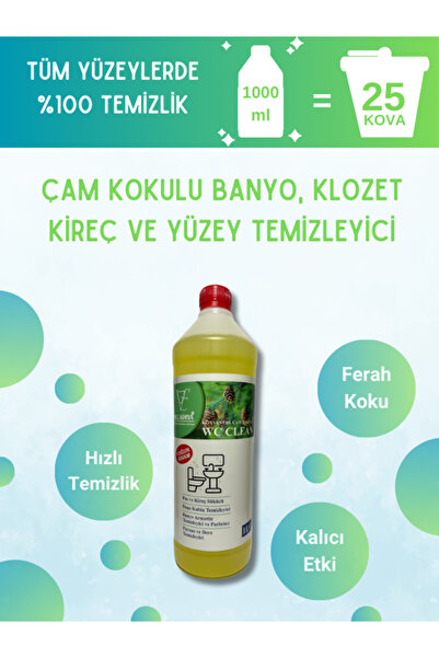 NEG KİMYA PROFESYONEL KİMYASAL ÇÖZÜMLER Çam Kokulu Banyo, Klozet Kireç Ve Yüz...