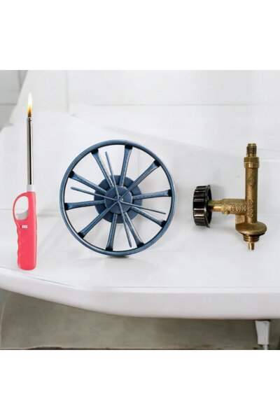 Metler Döner Başlıklı Künefe Ocağı 38Cm +Balık +Su Böreği Pişirme Tüp Musluk+...