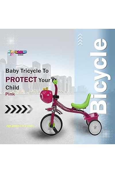 ALBADER Butterfly Baby Tricycle for Kids, Balance Bike Tricycles for 2-5 Years, Toddler Tricycle