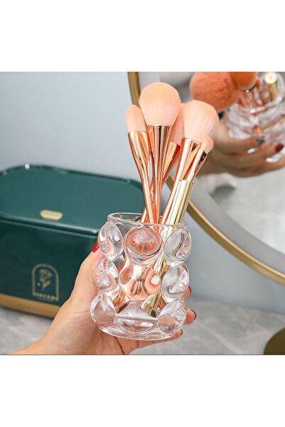 PEKİBU BUBBLE CAM BARDAK MUMLUK ŞEFFAF