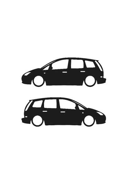 Matris ملصق سيارة فورد C-Max C Max ملصق مسطح أسود - 30 سم × 10 سم - للسيارة والكمبيوتر المحمول والباب