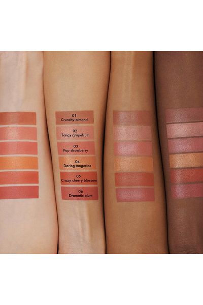 SEPHORA COLLECTION All-In-One Cream Color-Long-Lasting Intense Pigmented Shiny&Bright Finish Multi-Purpose Blush3.5G