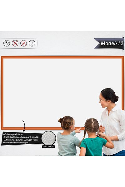 ZERO LAND Adhesive Colored Professional Board (Model -12) 60 cm X 90 cm Ynsmr