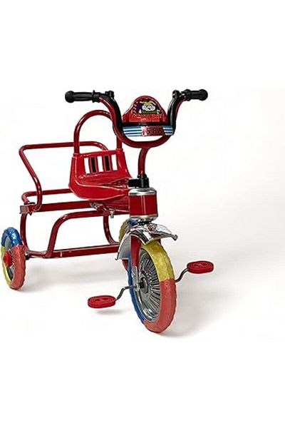 ALBADER Tricycle for Kids With 2 Seats, Toddler Bike for 2-8 Years, Kids Tricycles Kids Balance Bike