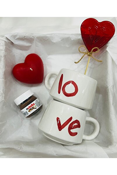 hasır bohem Hasır&Bohem 14 Şubat sevgililer günü özel hediye kutusu love yazı...