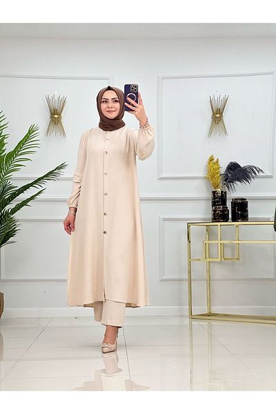 VALENS BOUTİQUE Γυναικείο Hijab Σετ 2 τεμαχίων τουνίκ & παντελόνι