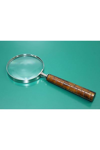 Esin life Horn Brass Magnifying Glass 21241-(with Protected Bag)