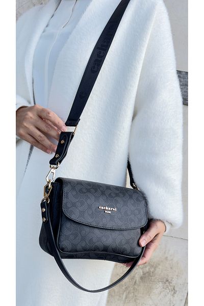 Cacharel Original Cacharel Paris Crossbody Bag Women's Compartment Shoulder and Crossbody Bag