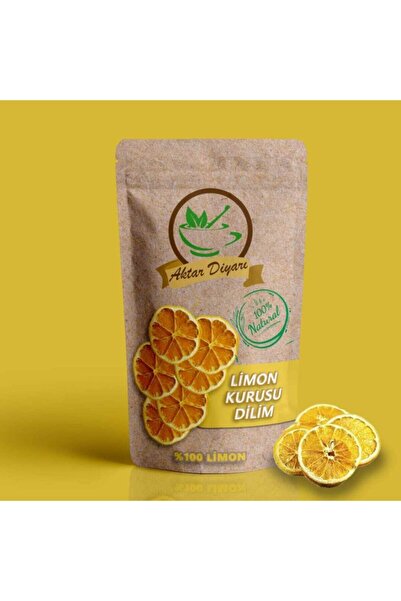 Aktar Diyarı Kurutulmuş Limon Dilimleri 50 Gr