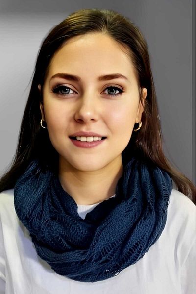 Uniquetrenders Дамска двойна плетена яка за врата