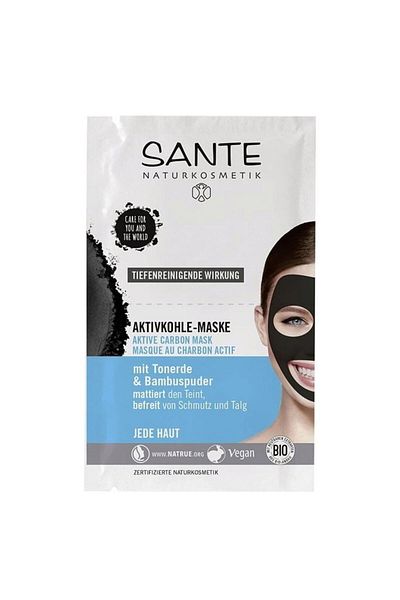 Sante قناع الفحم بالكربون المنشط 2x4 مل
