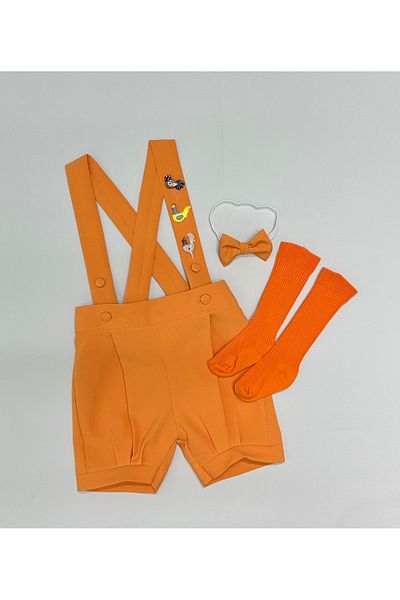 annerüyası Kümes Concept Orange Shorts Slopet Bow Tie Socks