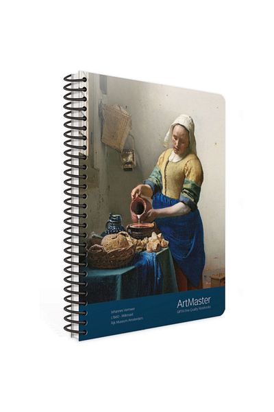 Gıpta Art Master 19X26Cm 100Yp Spiral Cardboard Cover Notebook Checkered - 1 Piece