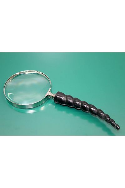Esin life Horn Brass Magnifying Glass 21375-(with Protected Bag)