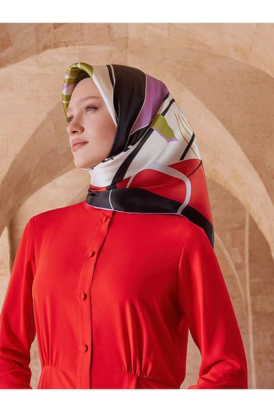 Armine Silk Scarf 2023/2024 Autumn Winter - 9050d-56 - Tivil