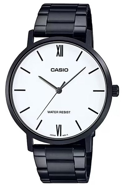 Casio Black White Color Men's Wristwatch