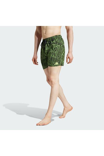 adidas X Farm 3-Stripes Swim Shorts 5-Inch