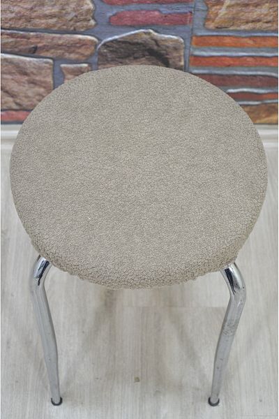 kılıfteks Κάλυμμα σκαμπό από χοντρό ύφασμα Coco