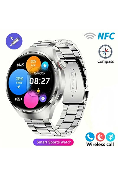 LaraThec Deluxe Yeni Whatch Spor Saati Erkek Yetişkin Arama,bluetooth Bağlant...