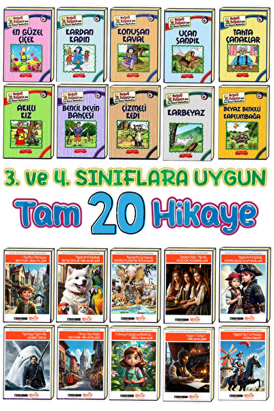 GÖNÜL YAYINCILIK 3. Ve 4. Sınıflara Uygun Öğretmen Tavsiyeli Okumayı Sevdiren...