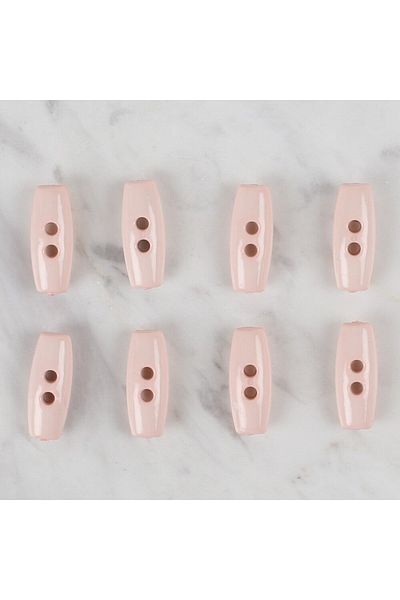 Hangora Loren Crafts Powder Pink 8 Shepherd Buttons - 70