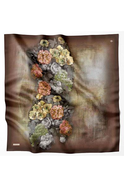 Armine 2023/2024 Autumn Winter Silk Scarf - 9025D-34 - Tivil